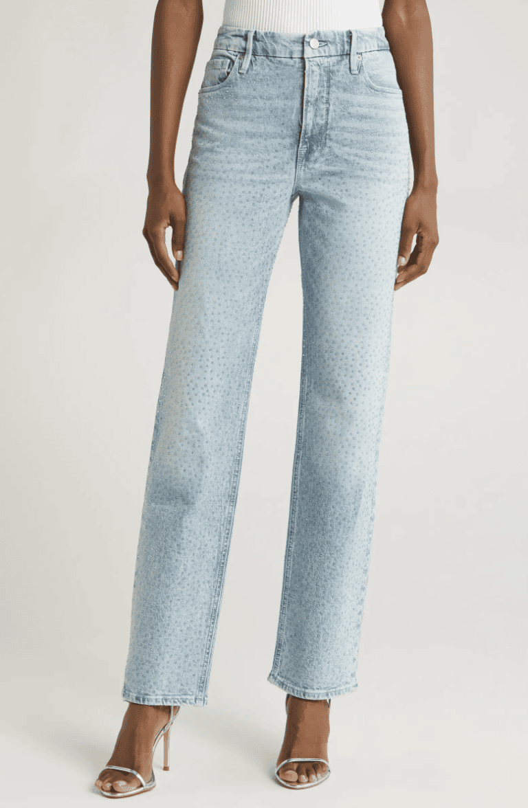 straight leg jeans